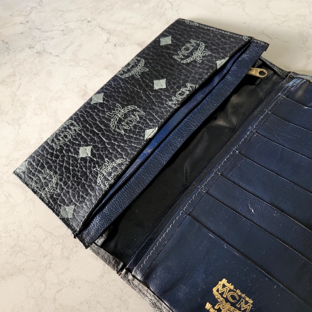 MCM Black and Gray Wallet - Picture 5 of 16